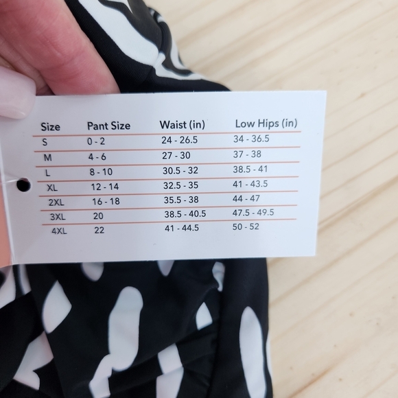 Shapermint Black and White Essentials High-Waisted Bikini Bottom Size Small NWT - Picture 4 of 10